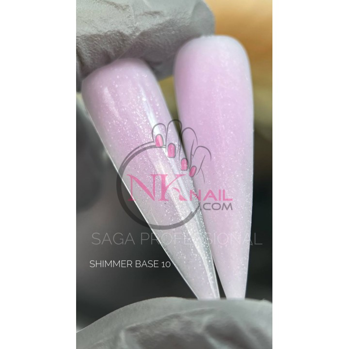 База Saga Shimmer Base №10, 15 мл