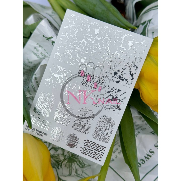 Слайдер Navi Nails SB-056 silver