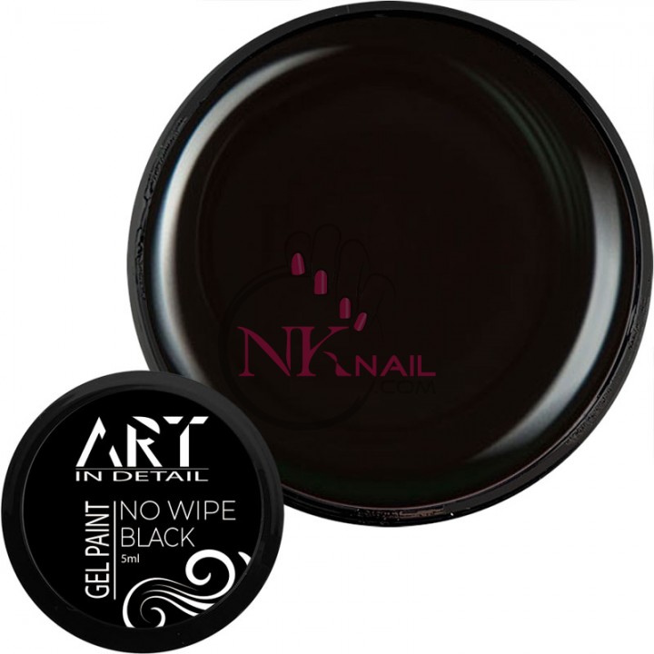 Гель-фарба ART no wipe Black, 5 г