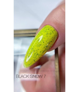 Гель-лак Saga Black Snow №07, 9 мл TPO free