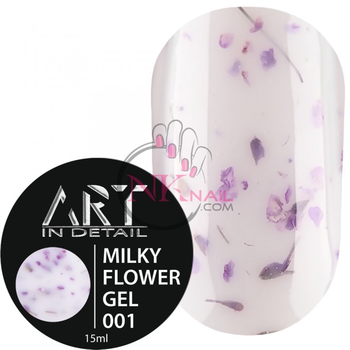 Гель Art Milky Flower 15 мл №01