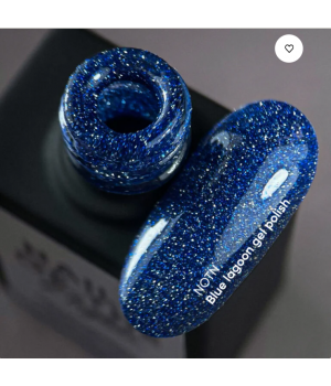 Гель-лак NAILSOFTHEDAY Blue Lagoon 263, 10 мл TPO free