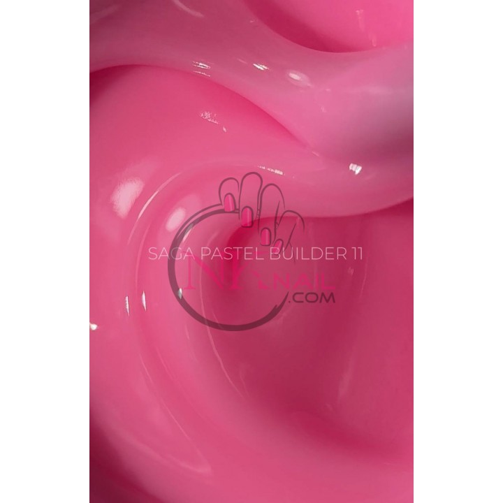 Гель Saga Builder Gel Pastel №011, 15 мл