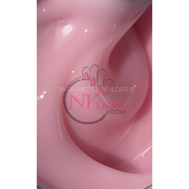 Гель Saga Builder Gel Pastel №008, 15 мл