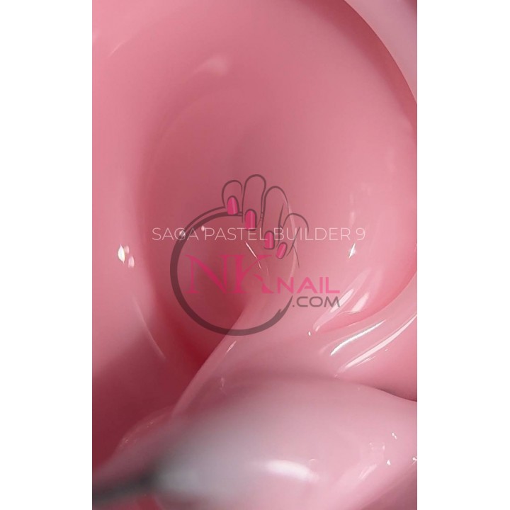 Гель Saga Builder Gel Pastel №009, 15 мл