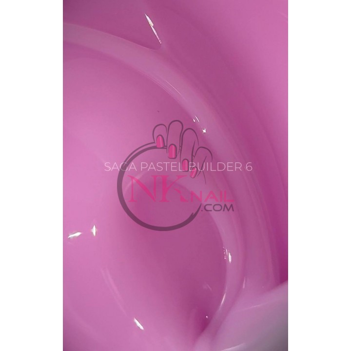 Гель Saga Builder Gel Pastel №006, 15 мл