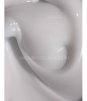 Гель Saga Builder Gel Pastel №001, 15 мл