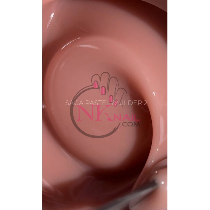 Гель Saga Builder Gel Pastel №002, 15 мл