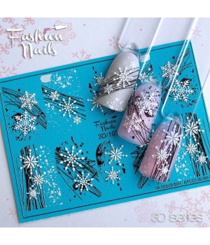 3D Слайдер Fashion Nails №107