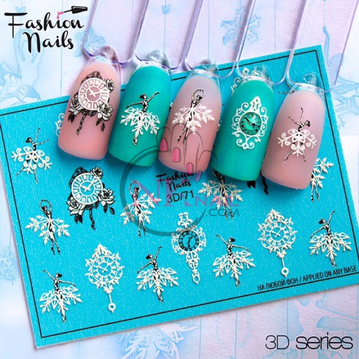 3D Слайдер Fashion Nails № 071