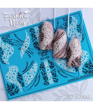 3D Слайдер Fashion Nails №109