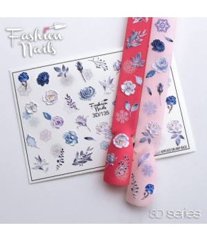 3D Слайдер Fashion Nails №135