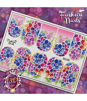 3D Слайдер Fashion Nails №029