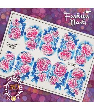 3D Слайдер Fashion Nails №035