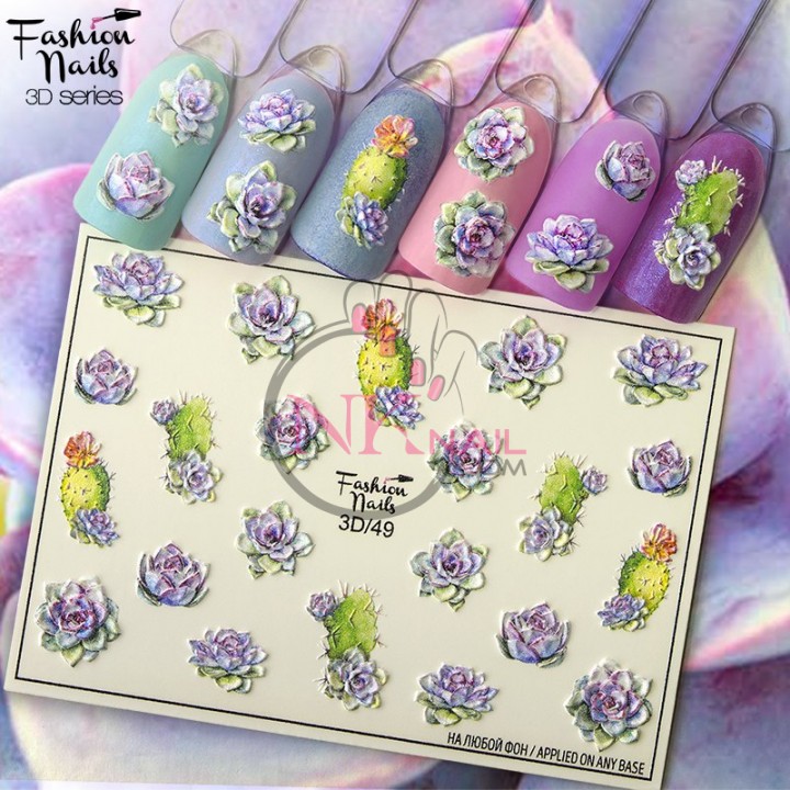 3D Слайдер Fashion Nails № 049