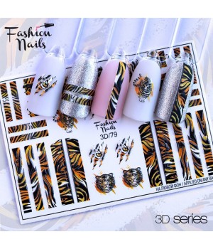3D Слайдер Fashion Nails № 079