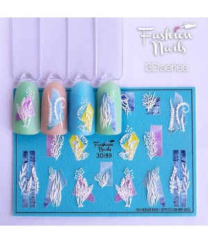 3D Слайдер Fashion Nails №089