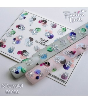 3D Слайдер Fashion Nails Crystal №043