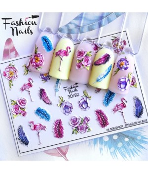 3D Слайдер Fashion Nails № 092