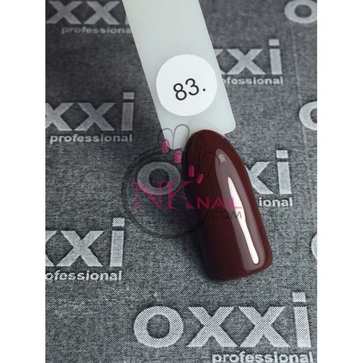 Гель-лак OXXI № 083 HEMA/TPO free